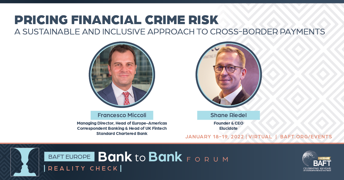 Pricing financial crime risk